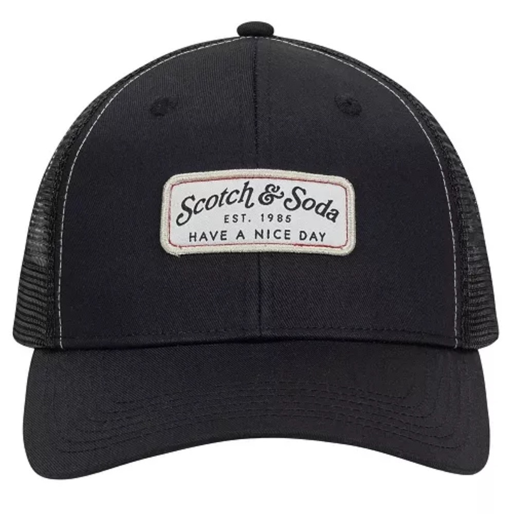 Scotch & Soda Men's Have a Nice Day Trucker Hat